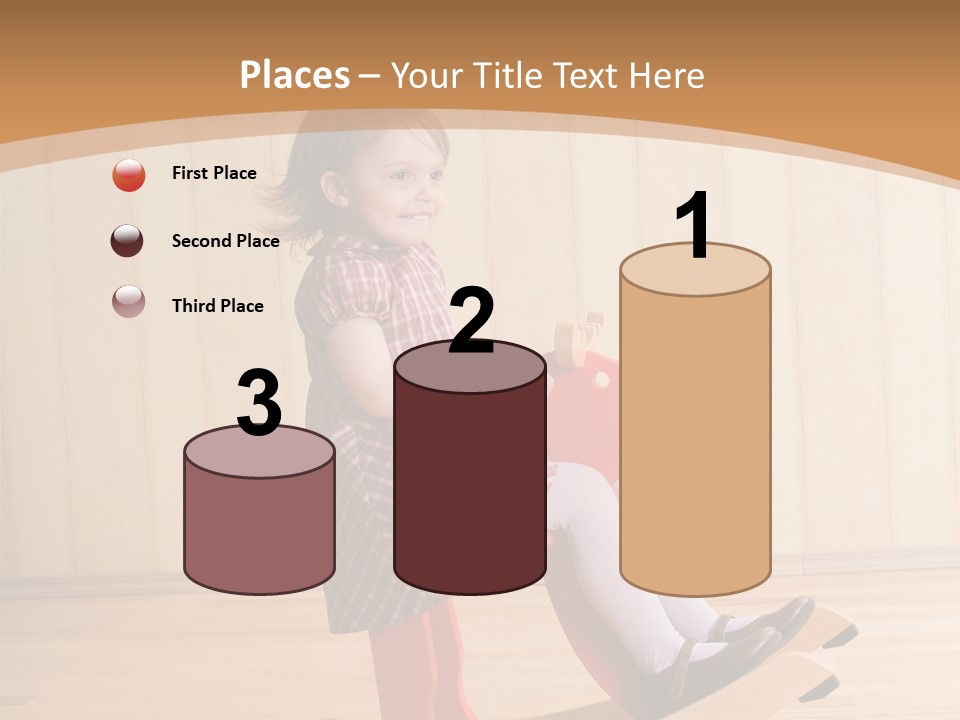 Babyzimmer Bordüren PowerPoint Template