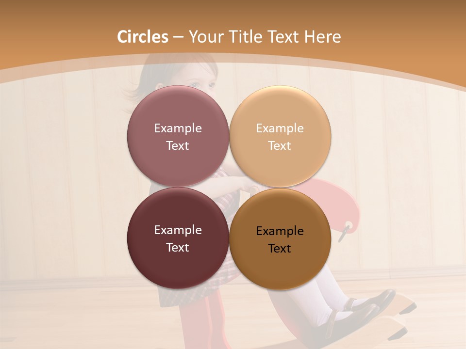 Babyzimmer Bordüren PowerPoint Template