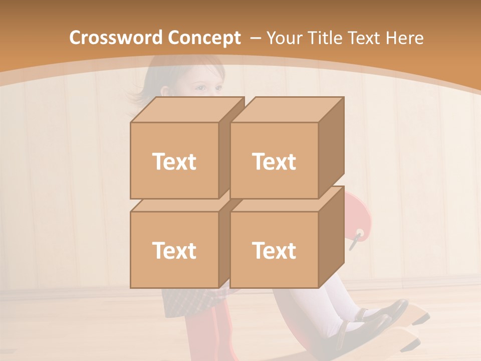 Babyzimmer Bordüren PowerPoint Template