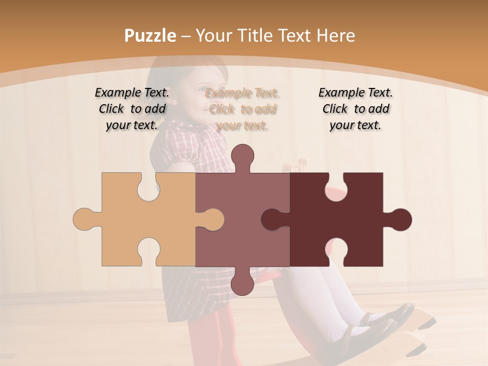 Babyzimmer Bordüren PowerPoint Template