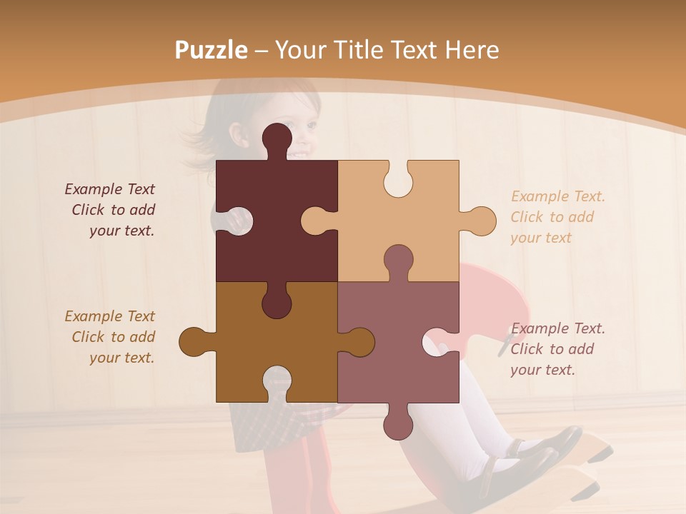 Babyzimmer Bordüren PowerPoint Template