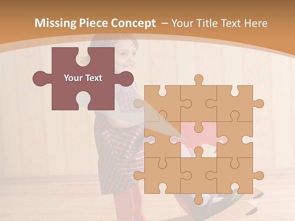 Babyzimmer Bordüren PowerPoint Template