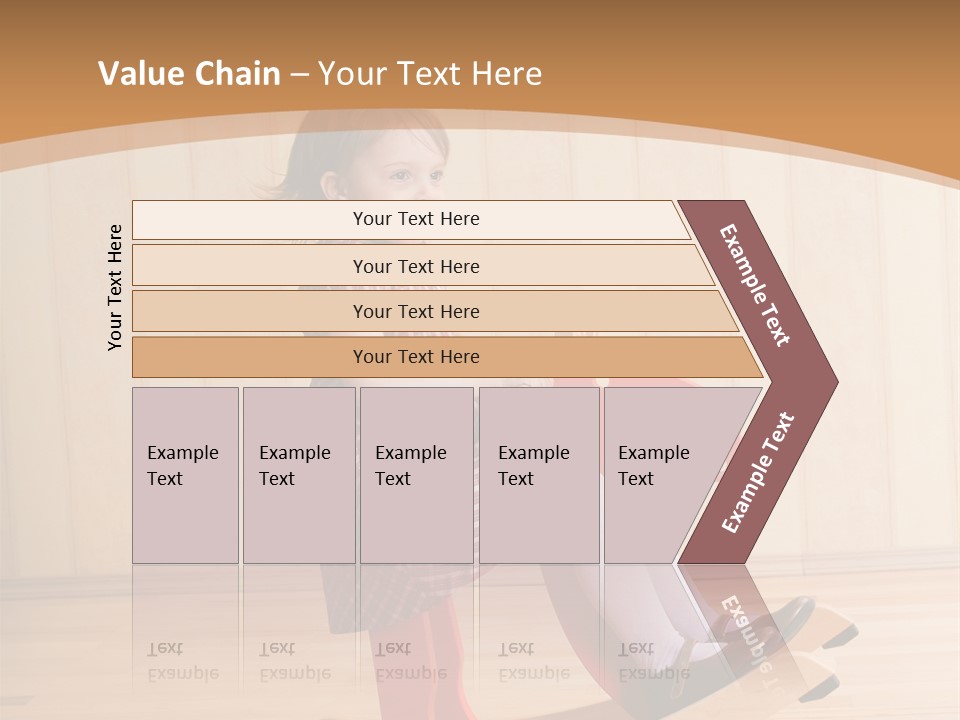 Babyzimmer Bordüren PowerPoint Template