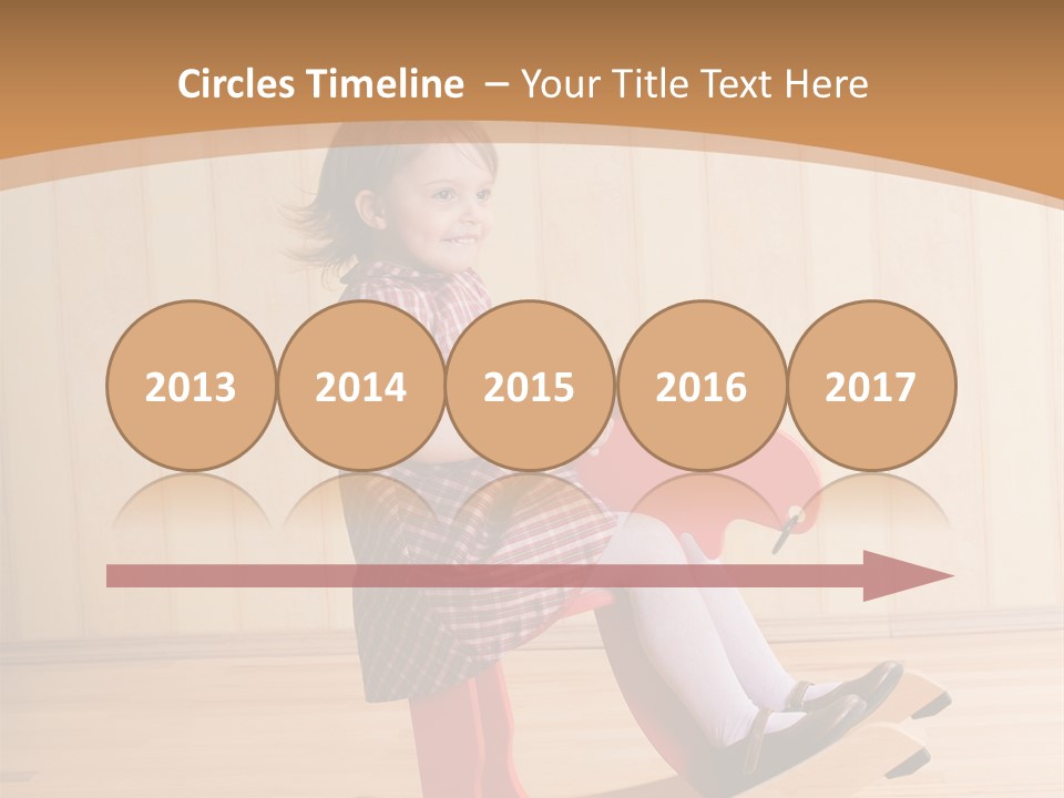 Babyzimmer Bordüren PowerPoint Template