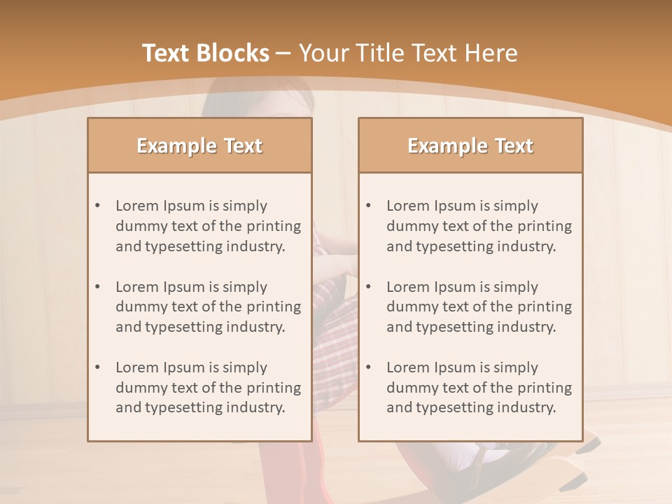 Babyzimmer Bordüren PowerPoint Template