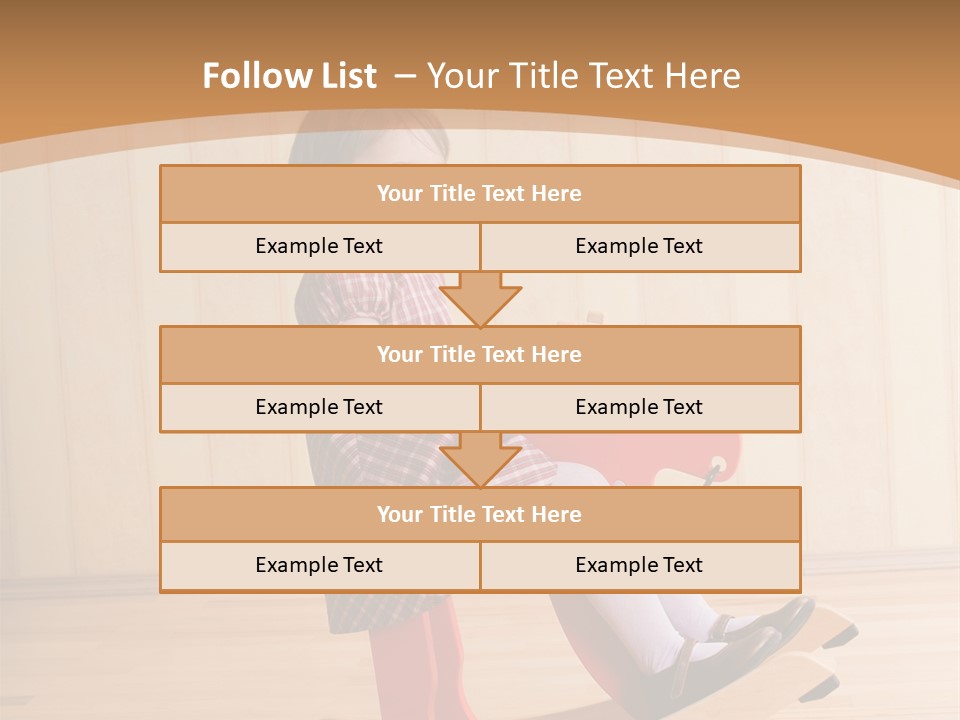 Babyzimmer Bordüren PowerPoint Template