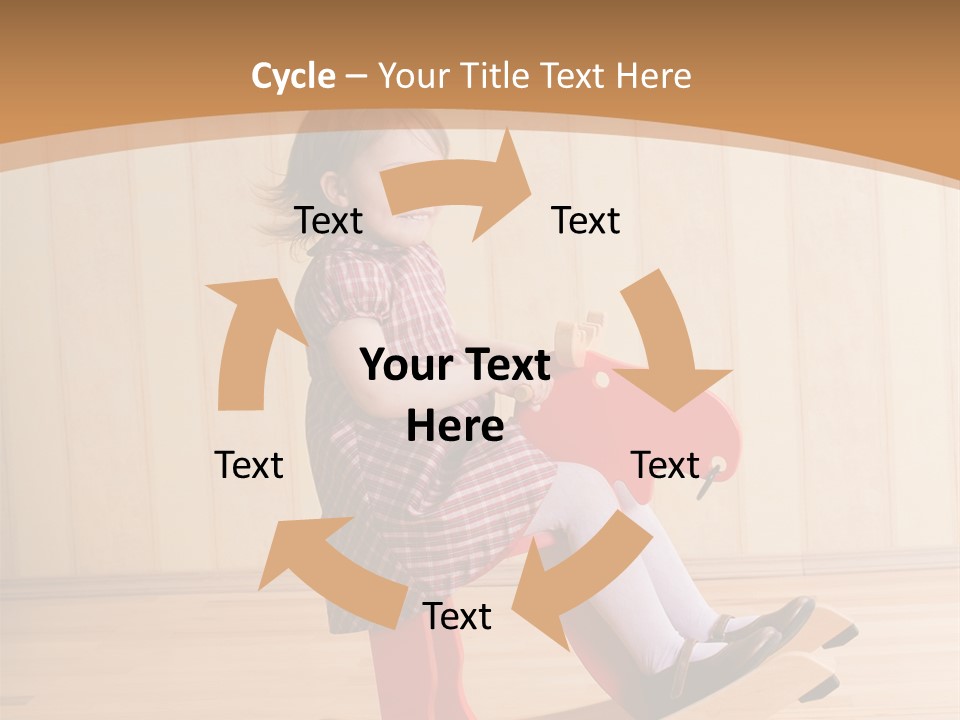 Babyzimmer Bordüren PowerPoint Template
