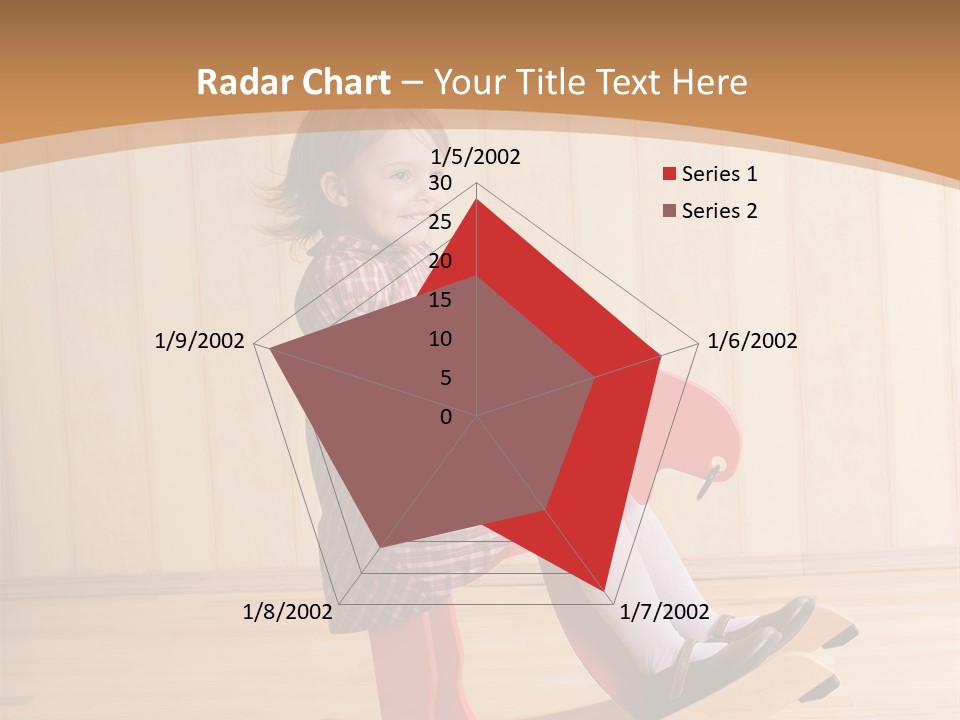 Babyzimmer Bordüren PowerPoint Template