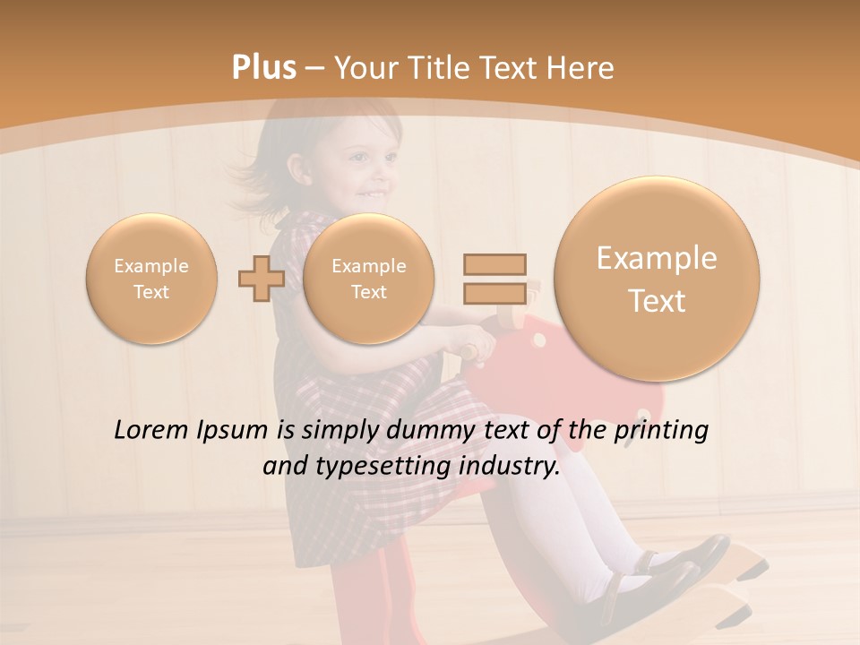 Babyzimmer Bordüren PowerPoint Template