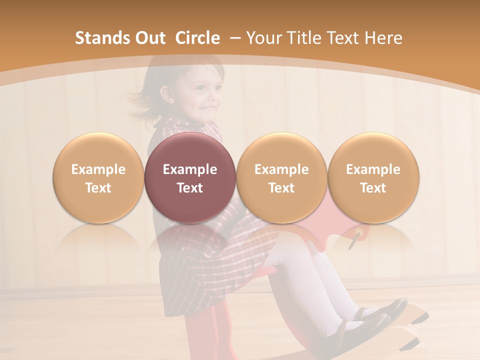 Babyzimmer Bordüren PowerPoint Template