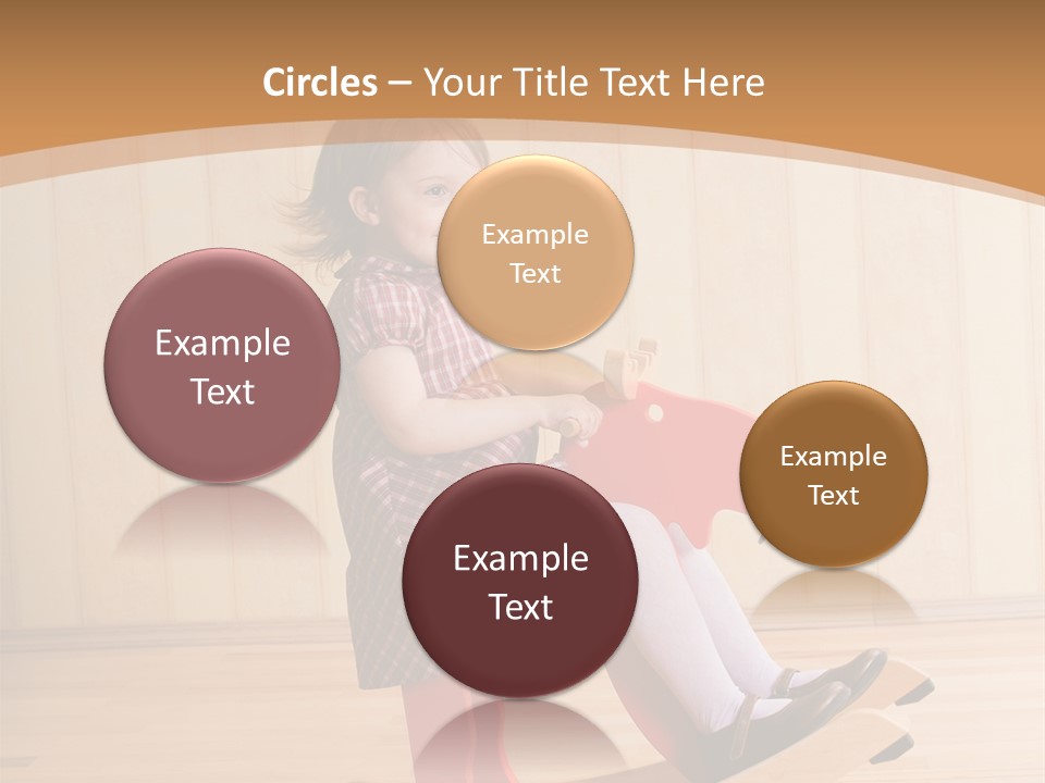 Babyzimmer Bordüren PowerPoint Template