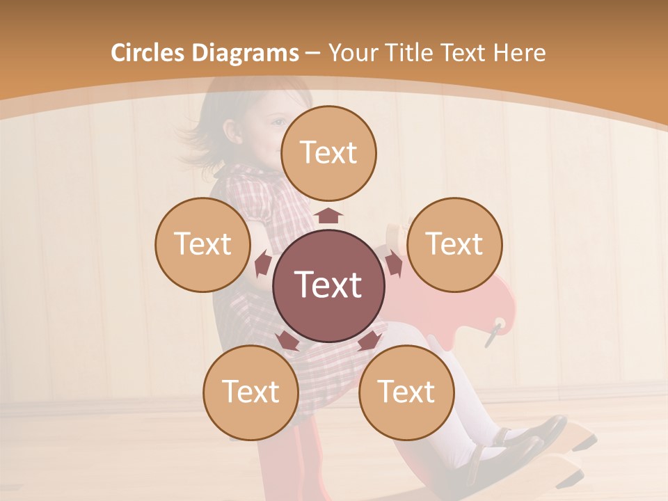 Babyzimmer Bordüren PowerPoint Template