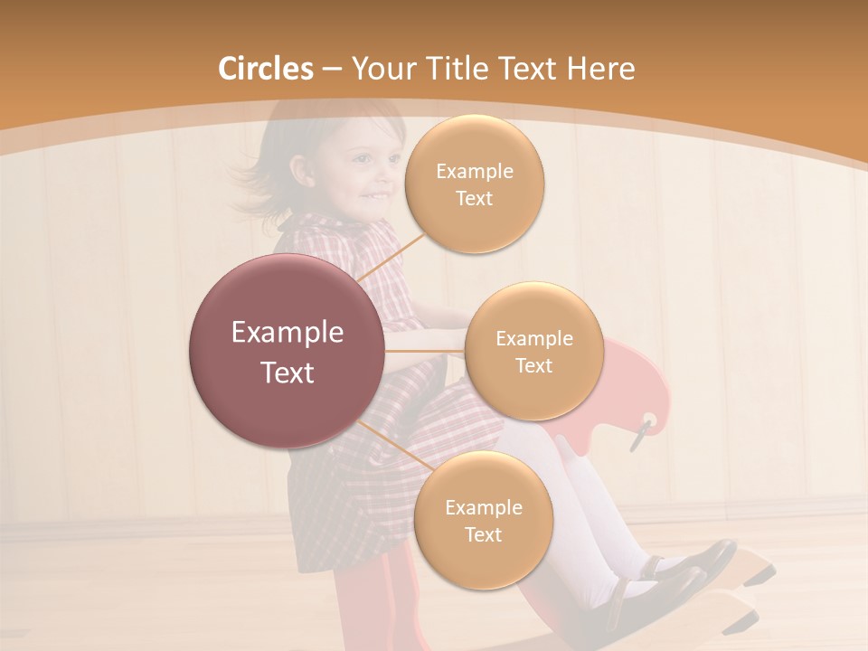 Babyzimmer Bordüren PowerPoint Template