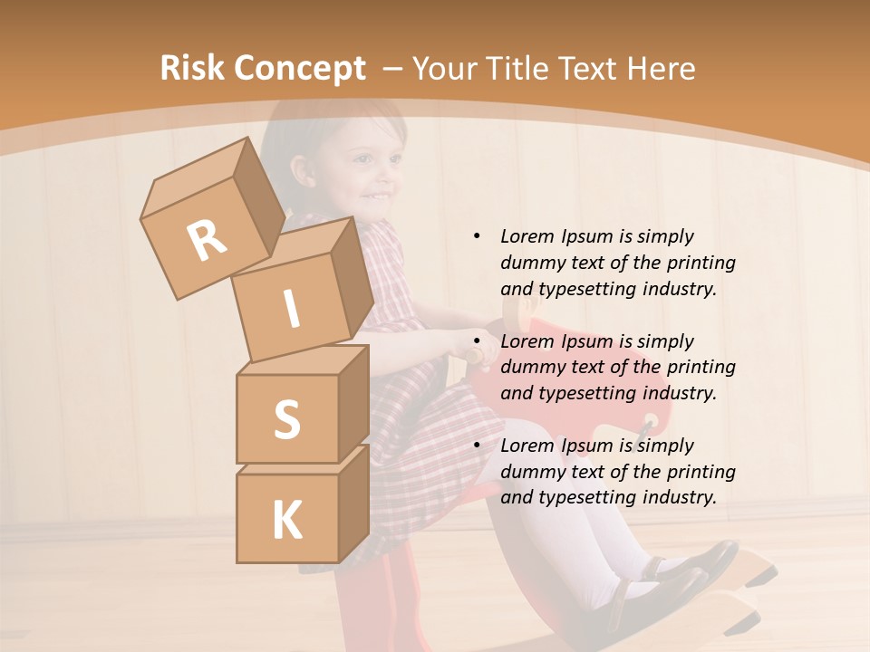 Babyzimmer Bordüren PowerPoint Template