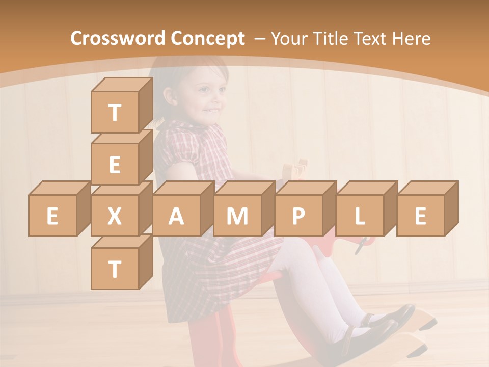 Babyzimmer Bordüren PowerPoint Template