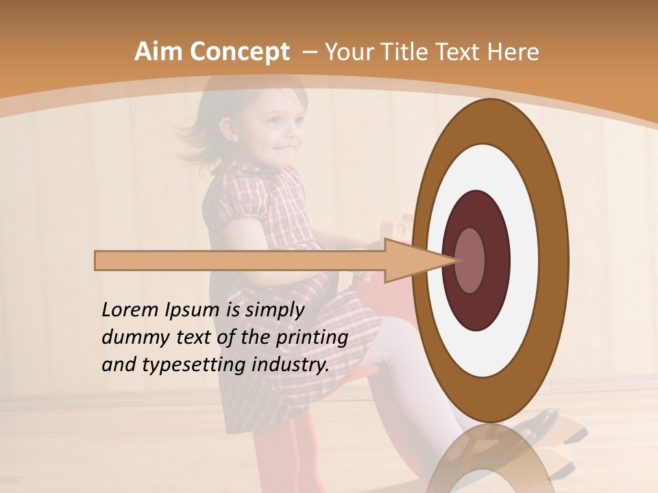 Babyzimmer Bordüren PowerPoint Template