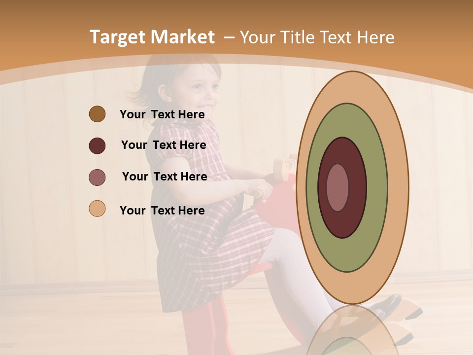 Babyzimmer Bordüren PowerPoint Template