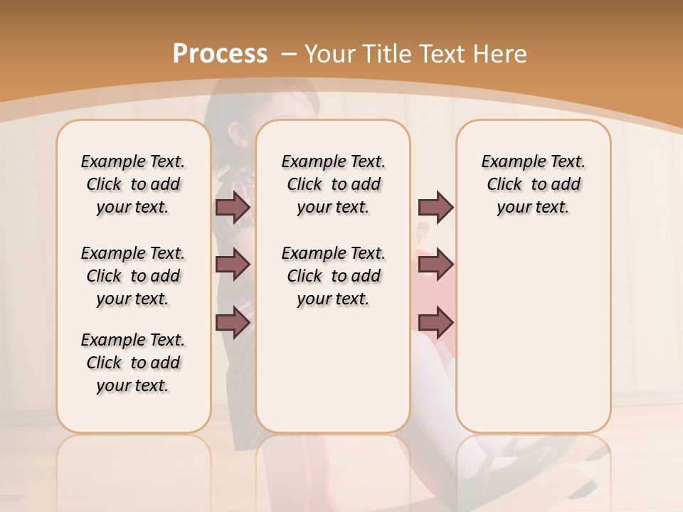 Babyzimmer Bordüren PowerPoint Template