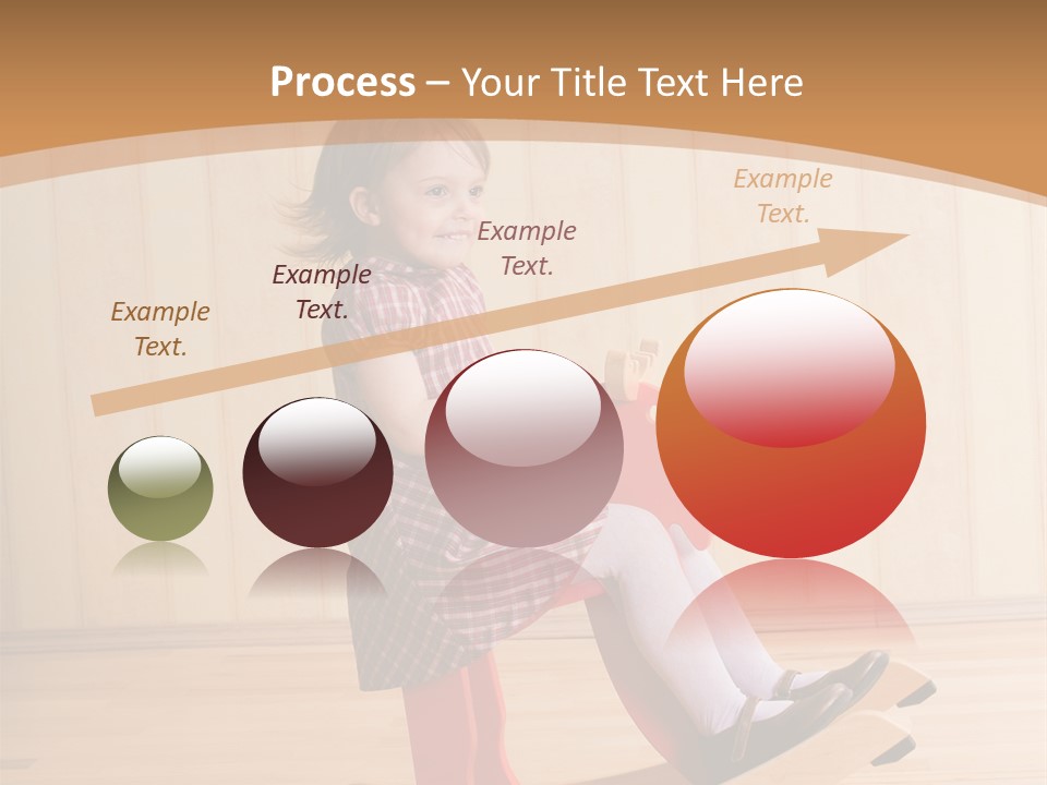 Babyzimmer Bordüren PowerPoint Template