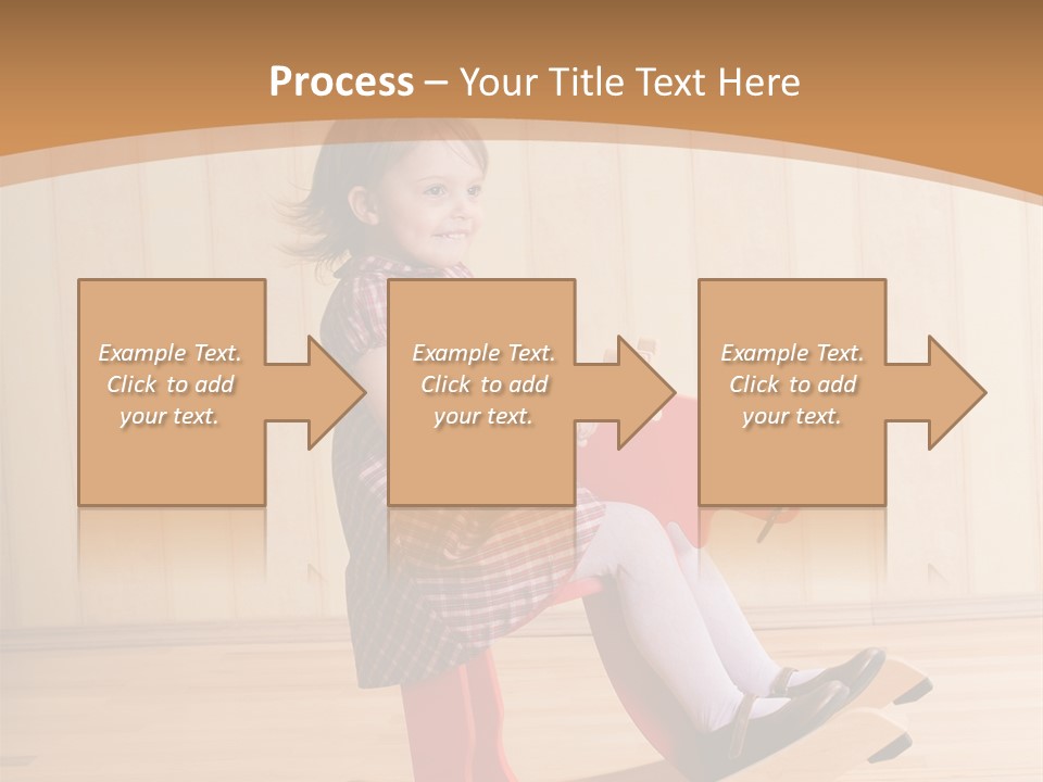 Babyzimmer Bordüren PowerPoint Template