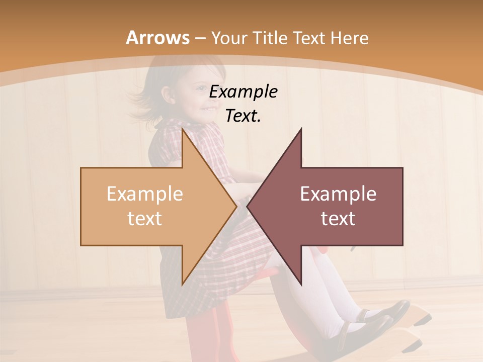 Babyzimmer Bordüren PowerPoint Template