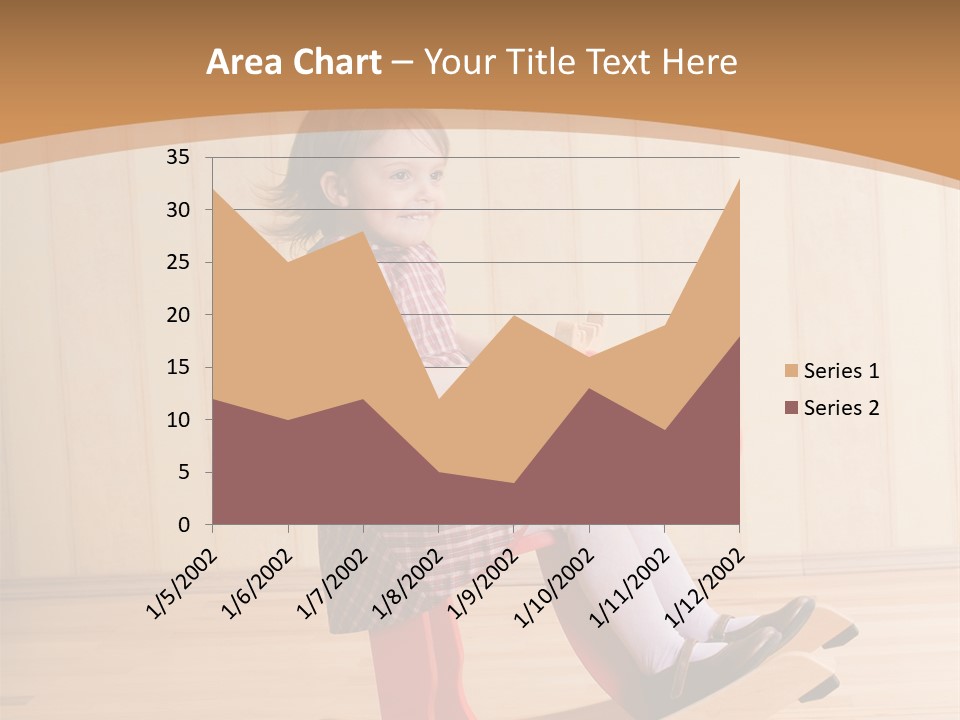 Babyzimmer Bordüren PowerPoint Template