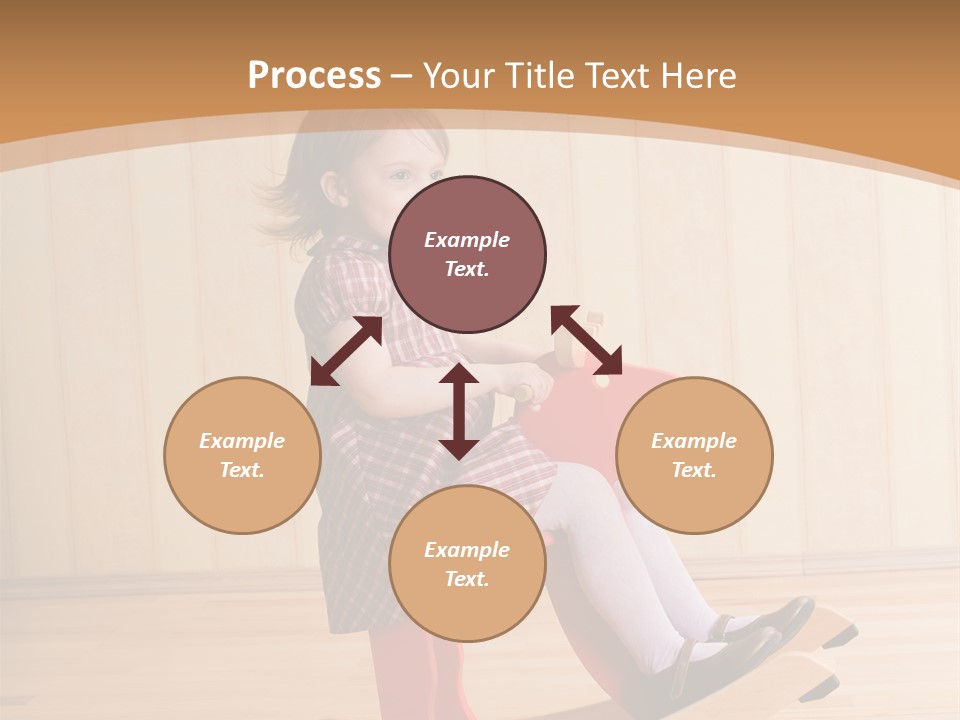 Babyzimmer Bordüren PowerPoint Template