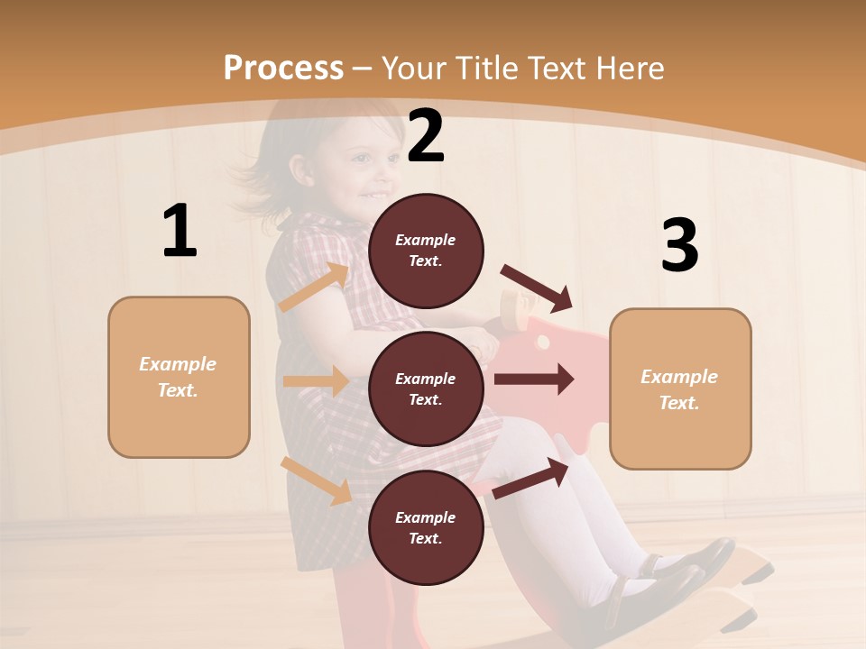 Babyzimmer Bordüren PowerPoint Template