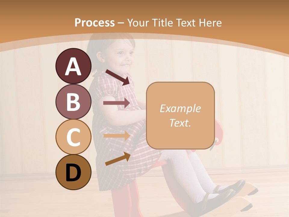 Babyzimmer Bordüren PowerPoint Template