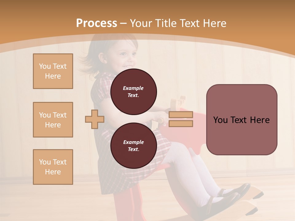 Babyzimmer Bordüren PowerPoint Template
