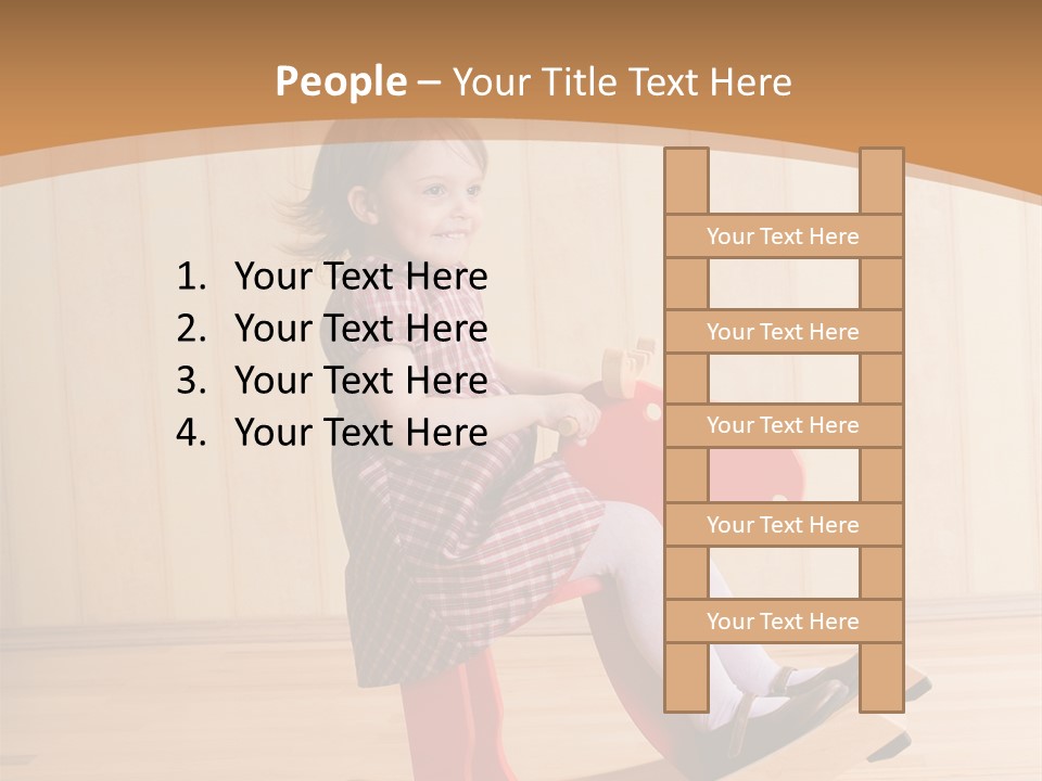 Babyzimmer Bordüren PowerPoint Template