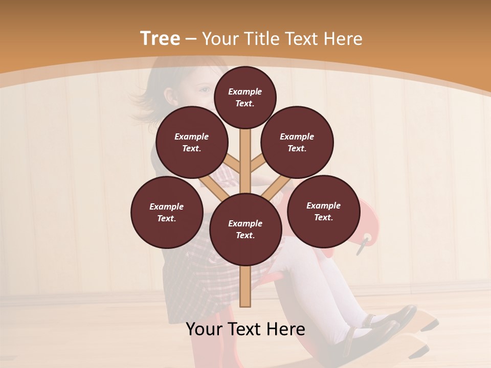 Babyzimmer Bordüren PowerPoint Template