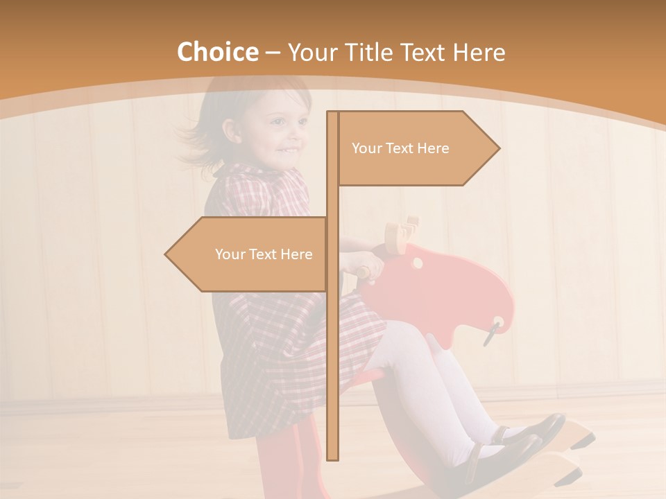 Babyzimmer Bordüren PowerPoint Template