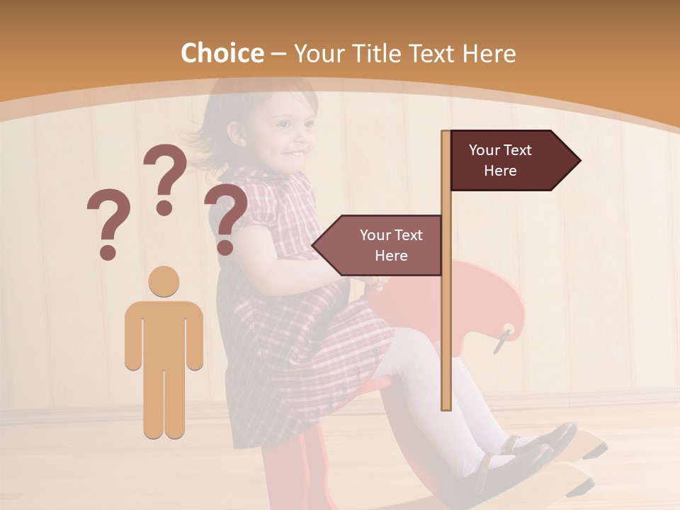 Babyzimmer Bordüren PowerPoint Template