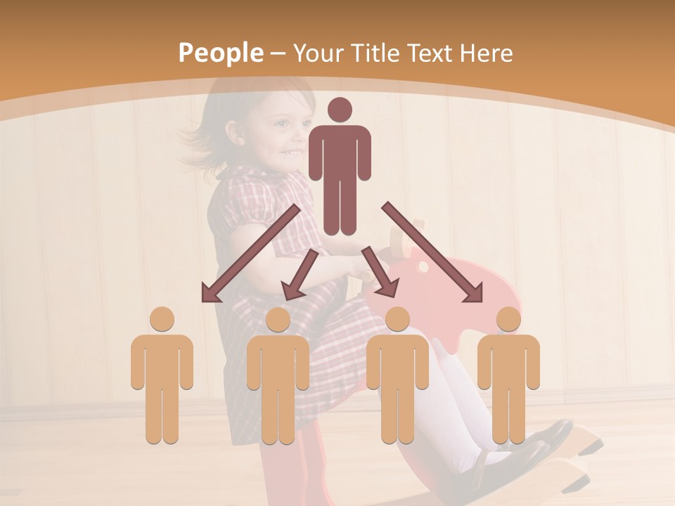 Babyzimmer Bordüren PowerPoint Template