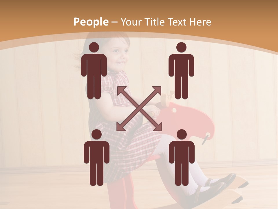 Babyzimmer Bordüren PowerPoint Template