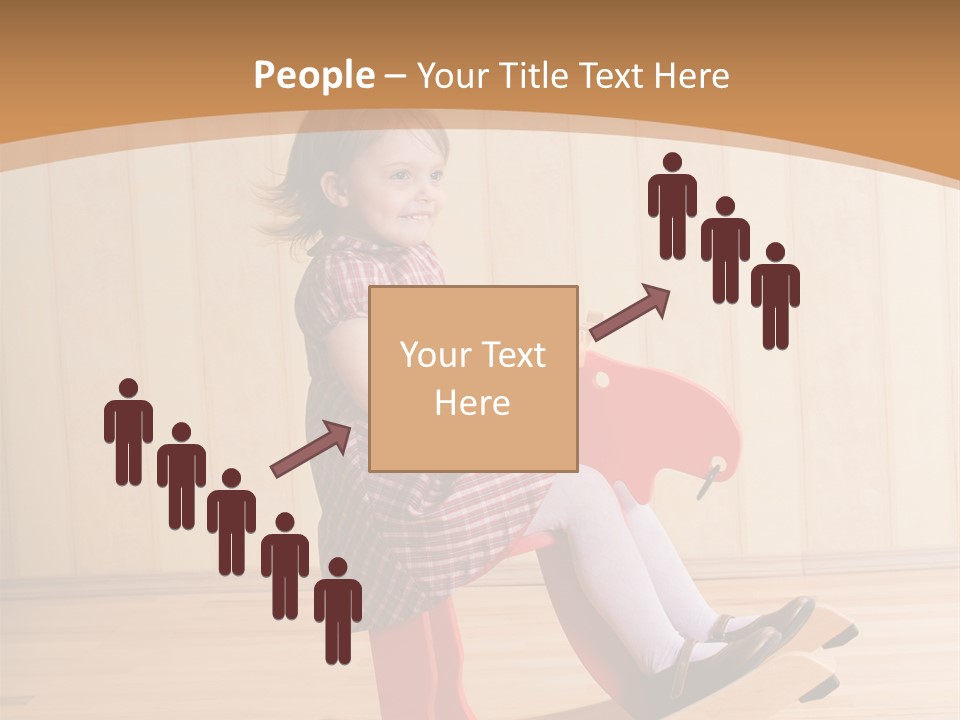 Babyzimmer Bordüren PowerPoint Template