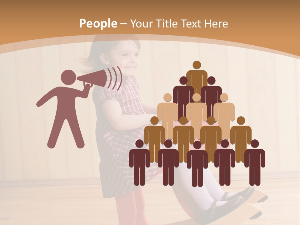 Babyzimmer Bordüren PowerPoint Template