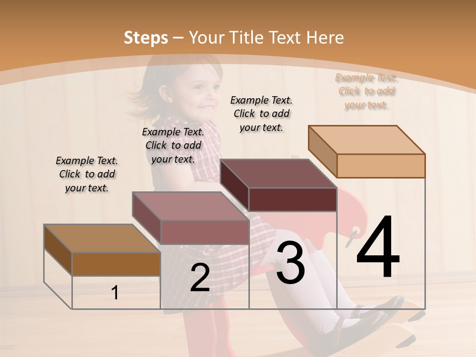 Babyzimmer Bordüren PowerPoint Template