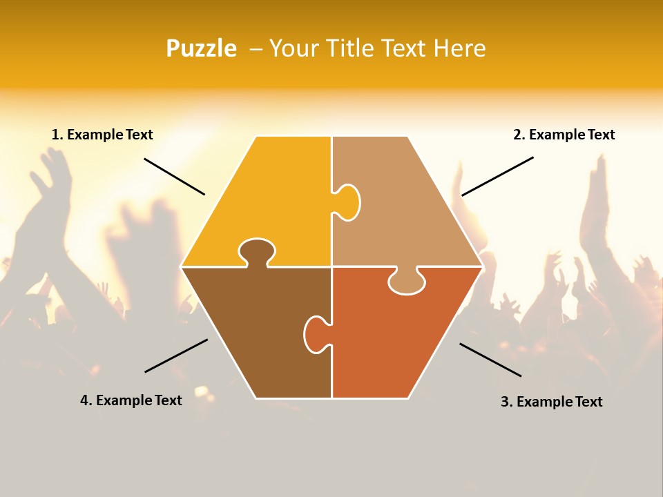 Concert Hands PowerPoint Template