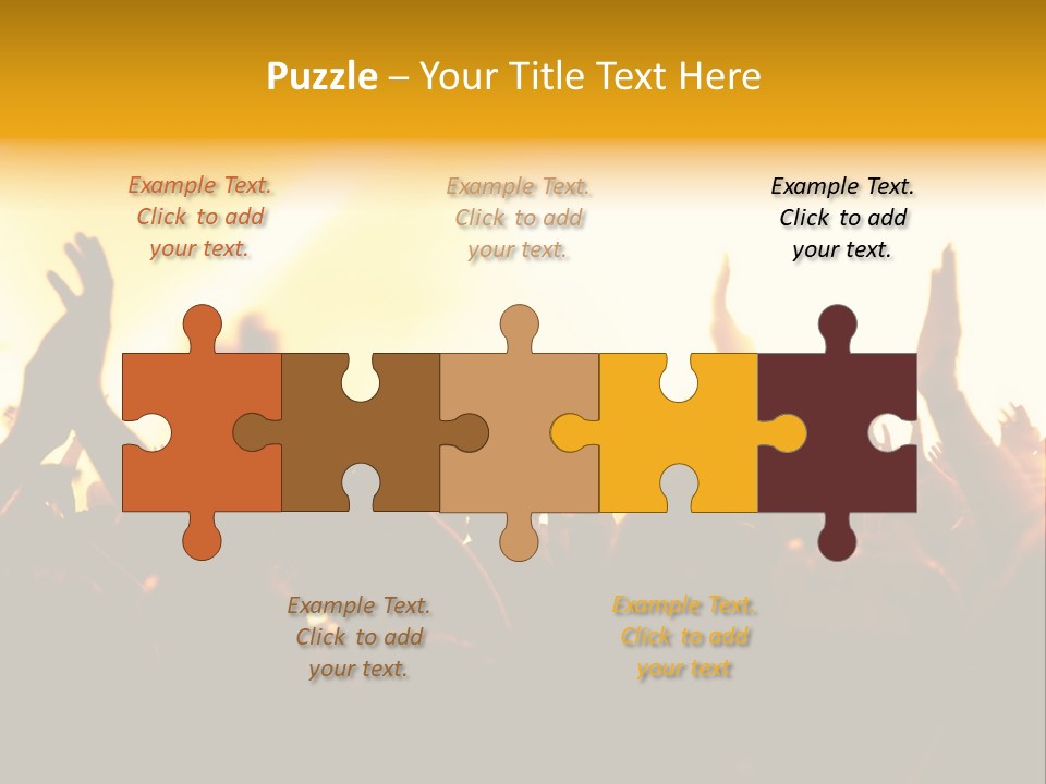 Concert Hands PowerPoint Template