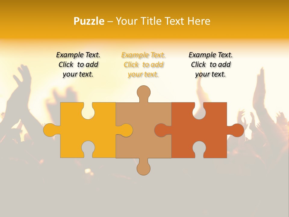 Concert Hands PowerPoint Template