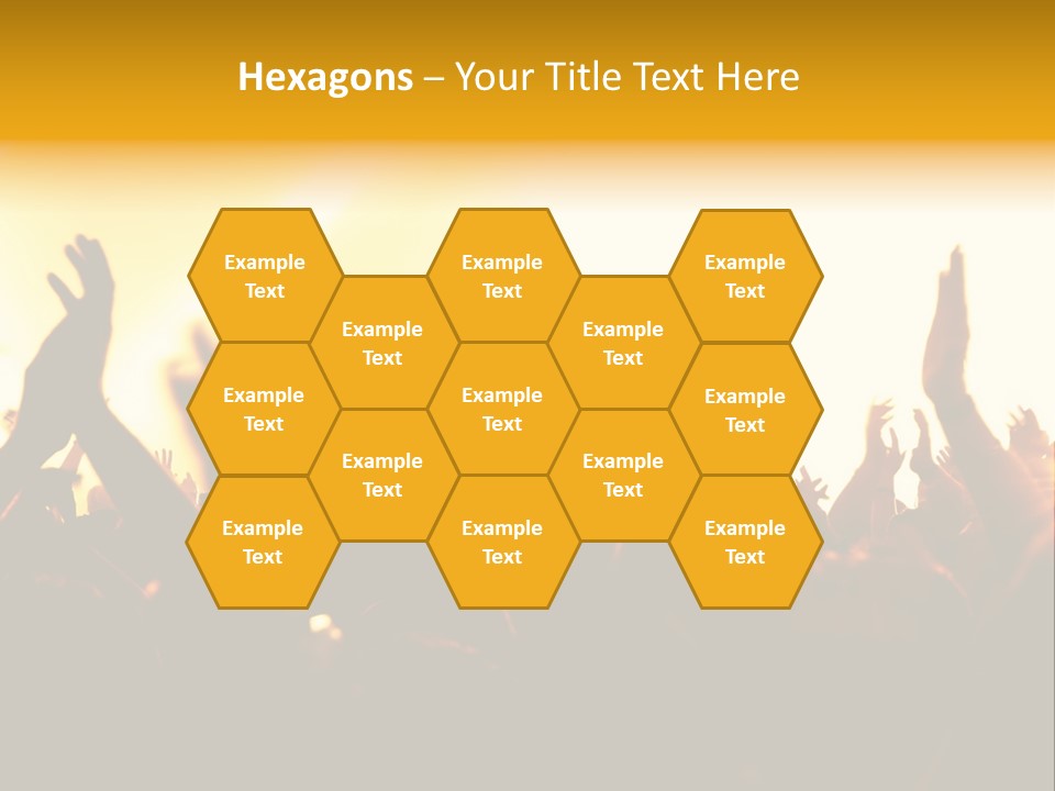 Concert Hands PowerPoint Template