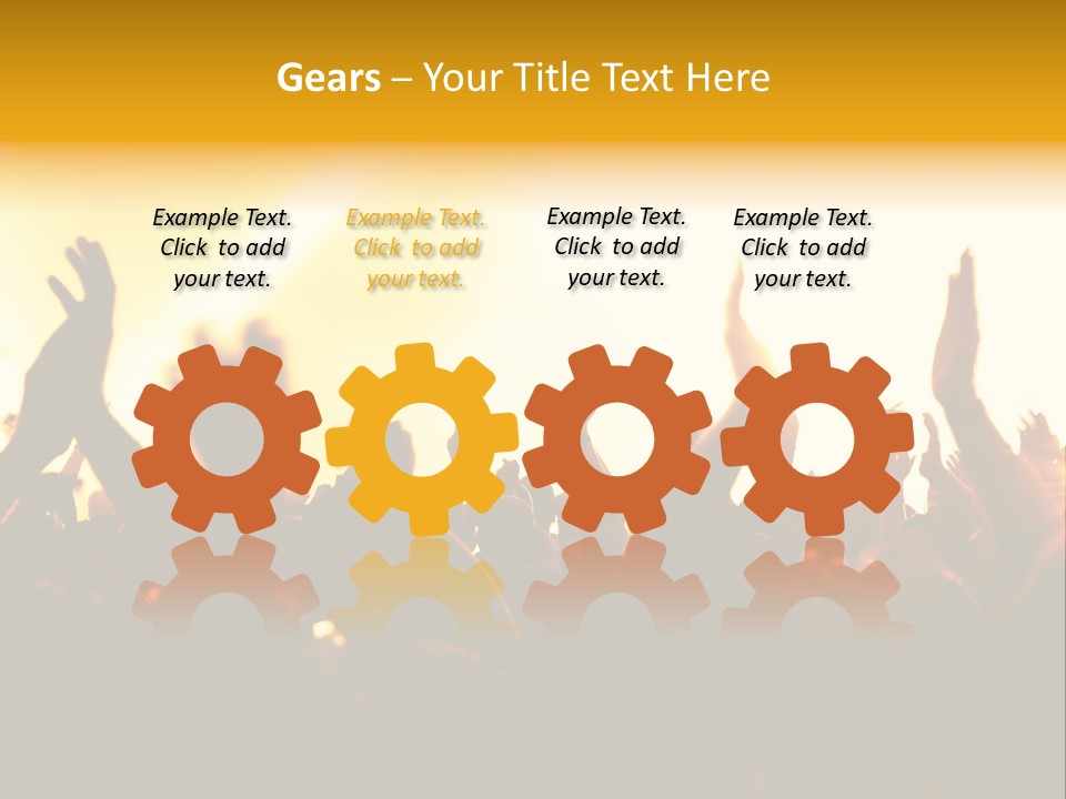 Concert Hands PowerPoint Template