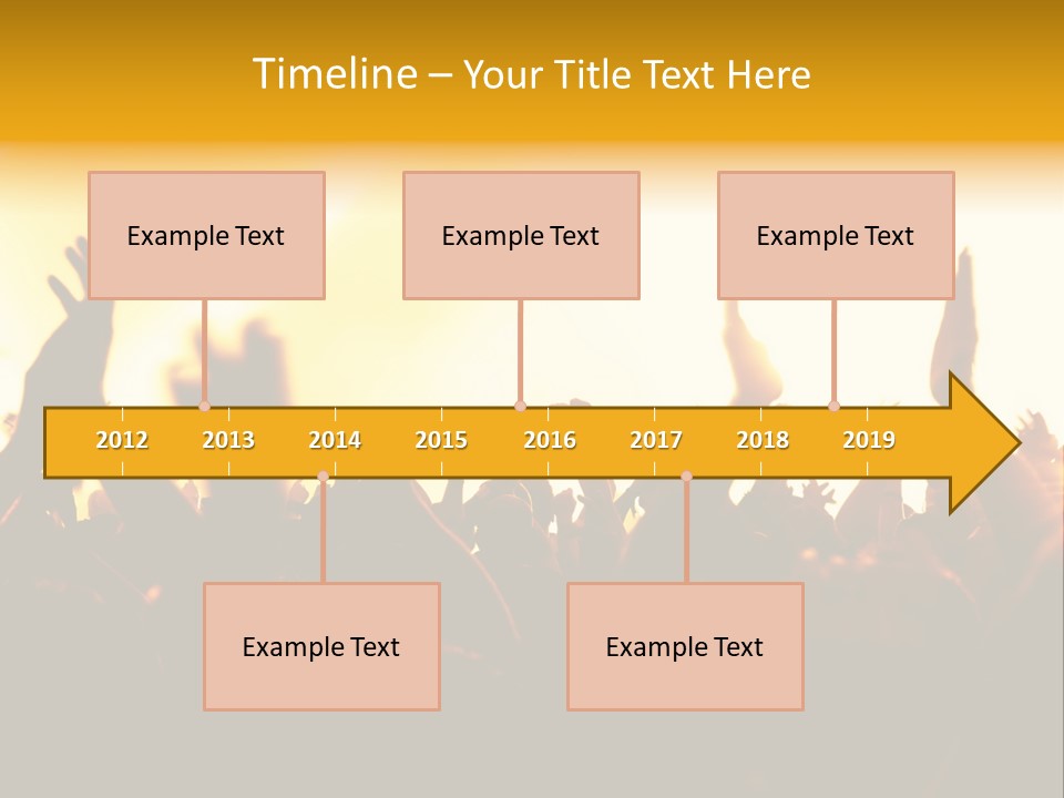Concert Hands PowerPoint Template
