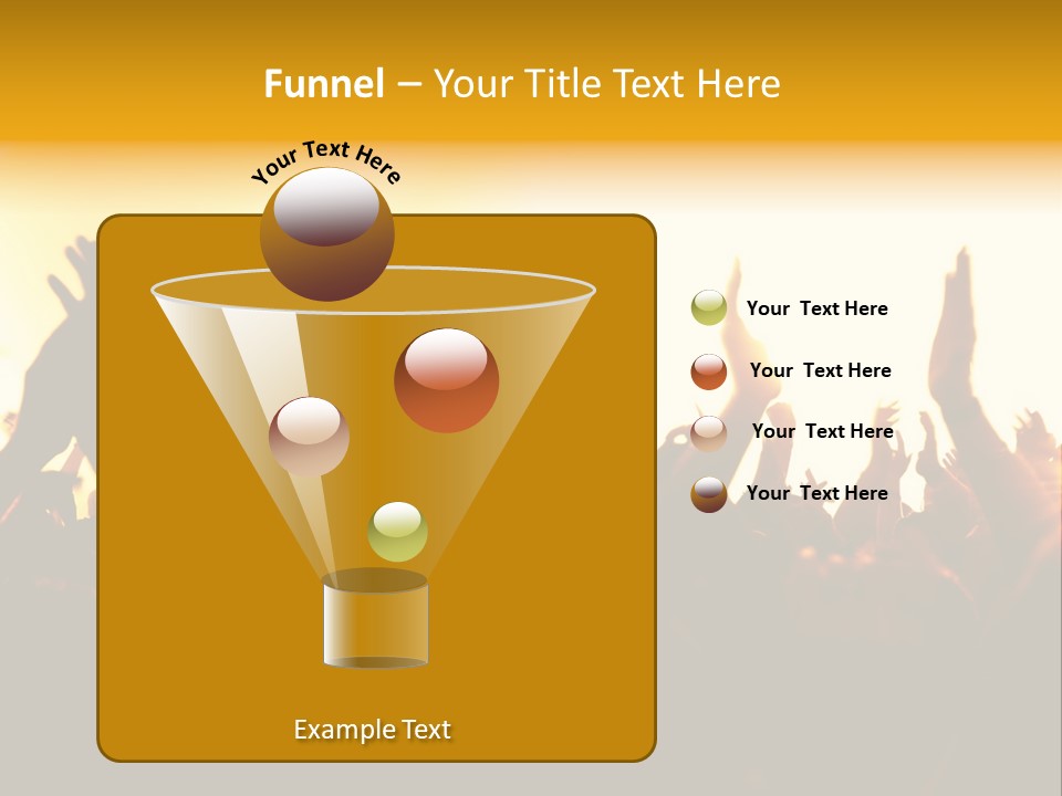 Concert Hands PowerPoint Template