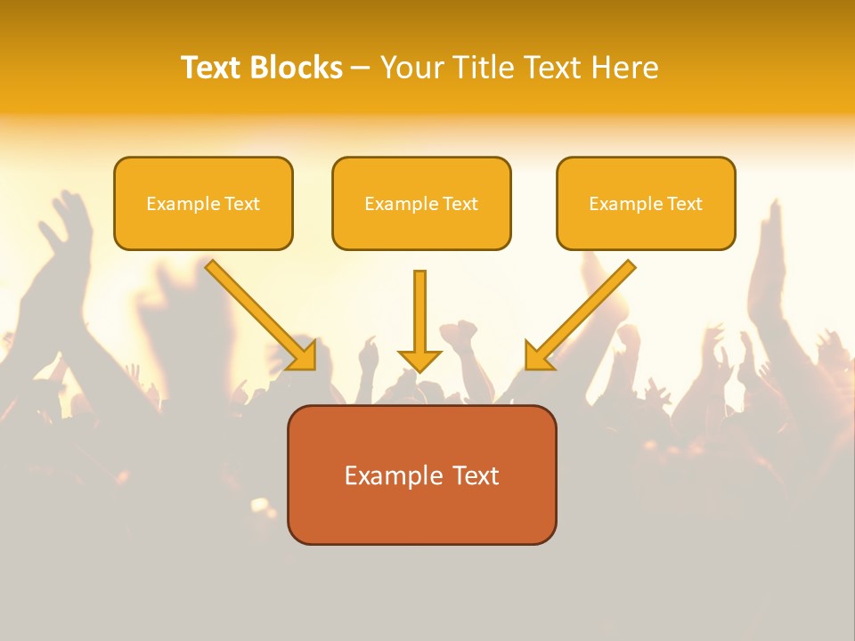 Concert Hands PowerPoint Template