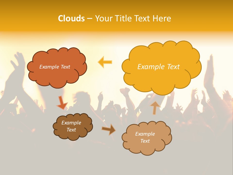 Concert Hands PowerPoint Template
