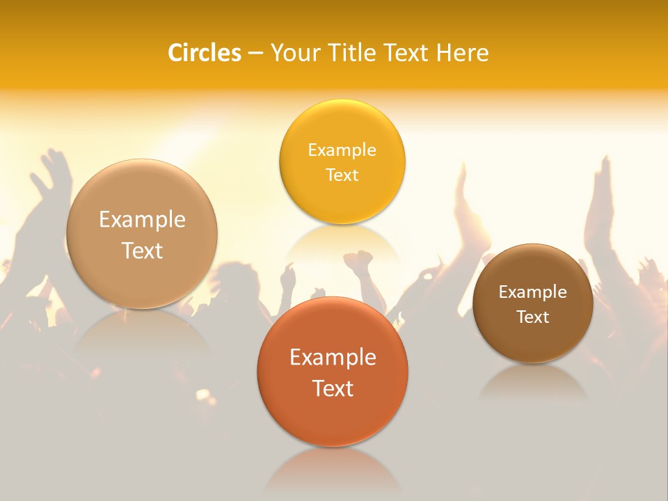 Concert Hands PowerPoint Template