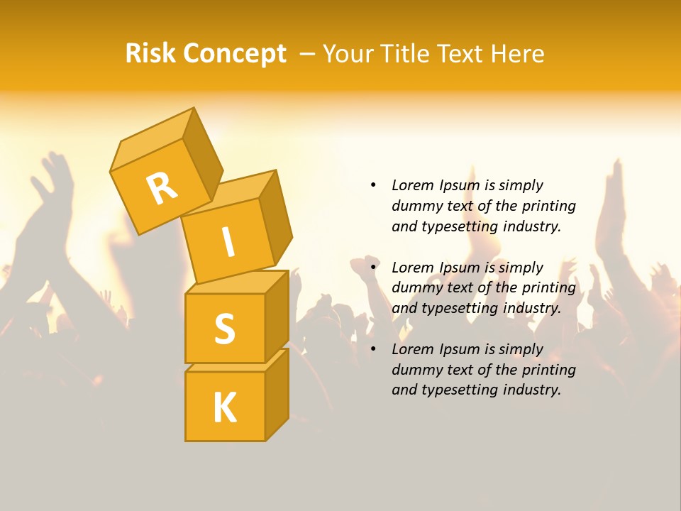 Concert Hands PowerPoint Template